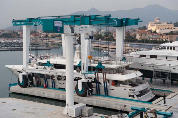 Image for article Amico opens shipyard in Loano