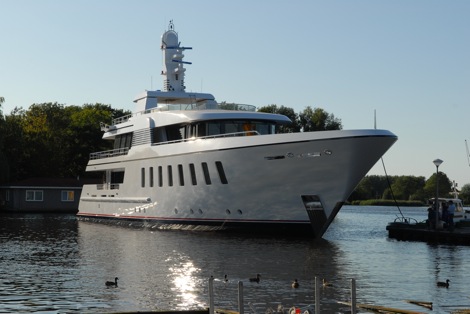 Image for article Feadship launches 45m Helix