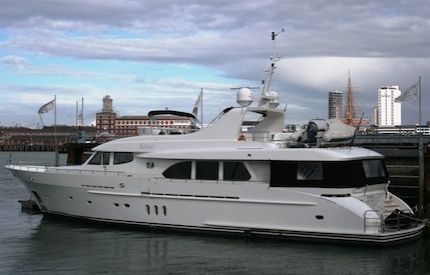 SuperyachtNews.com - Fleet - 'Infinity' in for refit at Endeavour Quay