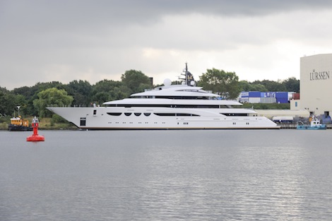 Image for article 2012 busy for new build and refit at Lurssen