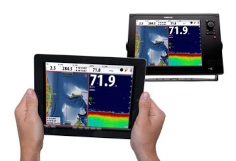 Image for article Simrad launches GoFree Wireless navigation