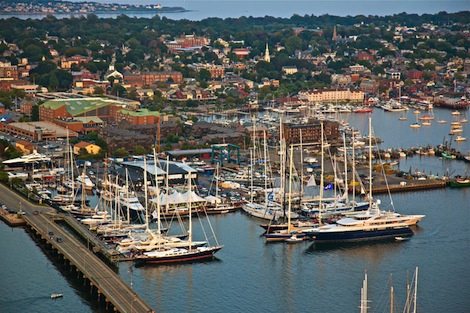 Image for article Newport Shipyard invests in travelift to attract bigger yachts