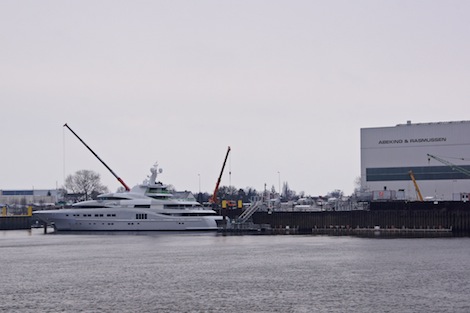 Image for article 'Secret' superyacht first Abeking to hit the water since 2011